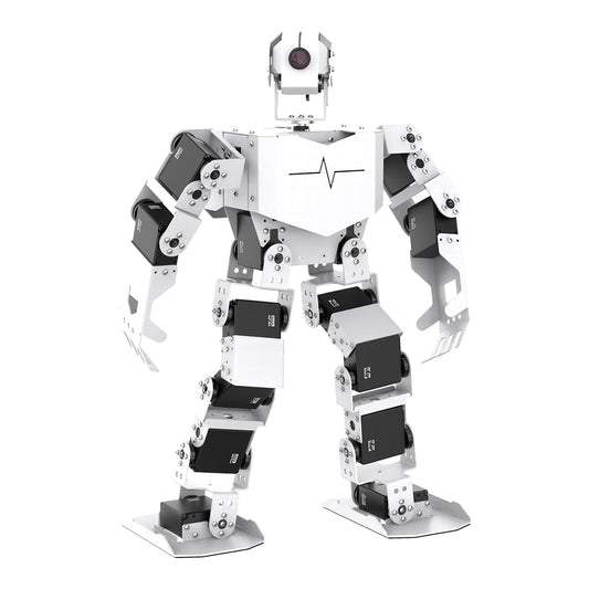 HIWONDER Humanoid Robot with ChatGPT Multimodal AI Models AI Embodied Intelligent Vision Scene Voice Understanding 18DOF Educational Robot Kit Python Programming, TonyPi Standard & RaspberryPi 5 8GB