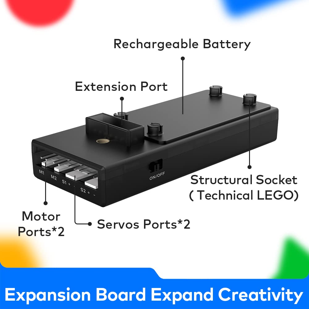 Makeblock CyberPi Project-Based Kit: Coding for Kids 8-12, STEM Programmable Robot with Scratch & Python Support, IoT Technology & Built-in WiFi Module