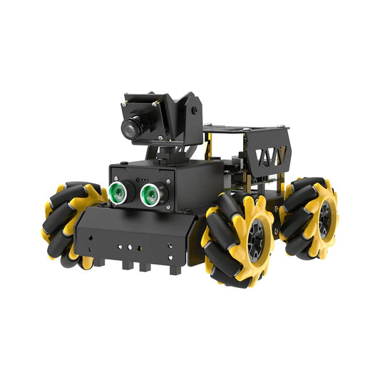 TurboPi Robot Car for Raspberry Pi AI Vision Camera Programmable Smart Robot Car Kit, Color Sorting Line Tracking Target Recognition Obstacle Avoidance, Support Python Linux, with RaspberryPi 5 4GB