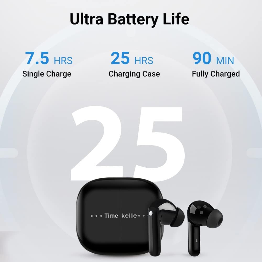 Timekettle M3 3 in 1 Language Translation Earbuds,43 Languages & 96 Accents, Offline Translator, No Subscription,Bluetooth,for Exploring Expat Life Freely, APP Compatible with iOS & Android,Black
