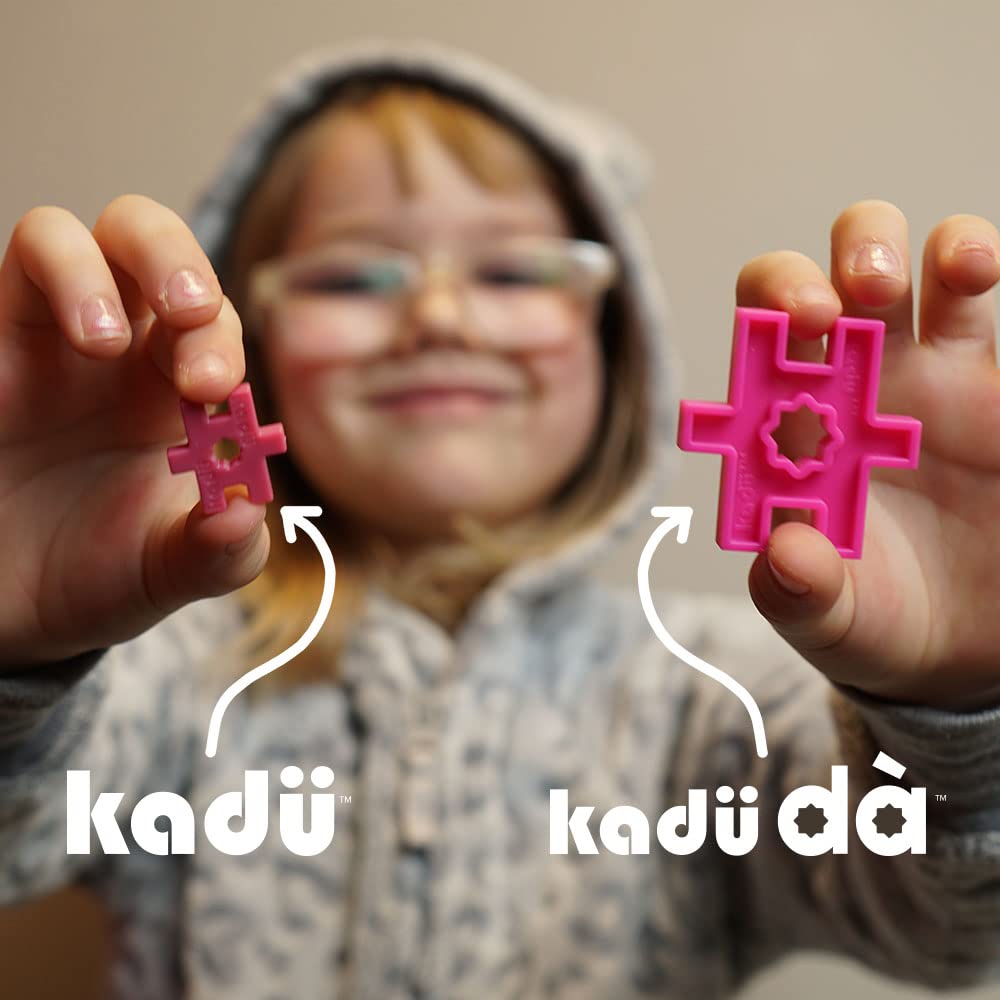 Incredibly Interconnectable Toys KADU Taffy 250 Piece Set - STEM/STEAM Building + Construction Toy, for Open + Imaginative Play