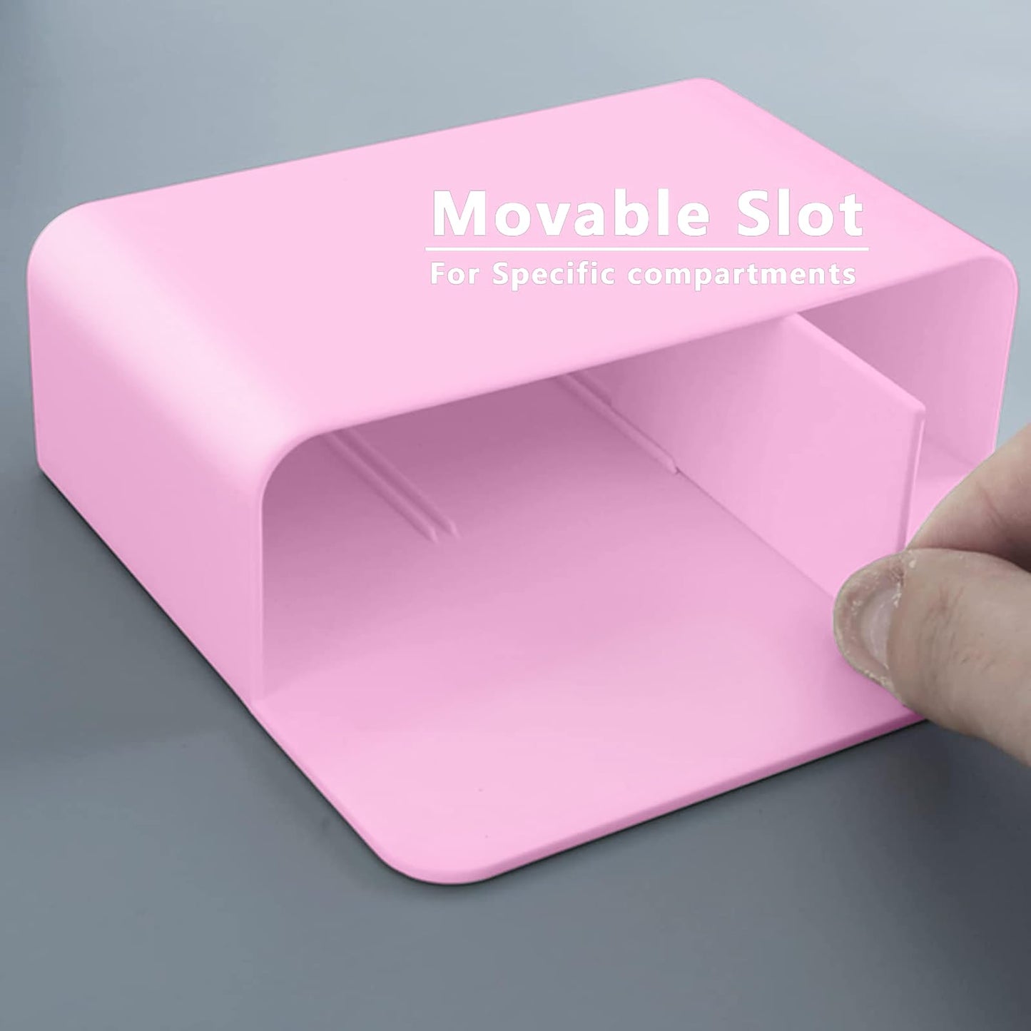 noonebutyou 2 Pcs Magnetic Marker Holder Dry Erase Marker Holder Wall Mount Self Adhesive Pen Holder Magnetic Marker Cup Holders for Whiteboard, Fridge, Home Office School (Pink)