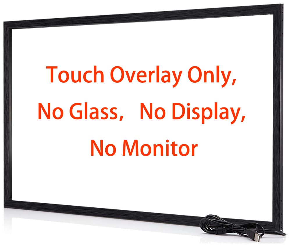 Chengying 36 inch Infrared Multi-Touch Overlay - 10 Points Infrared Touch Frame - 36" IR Touch Panel - USB Interface - HID Compatible