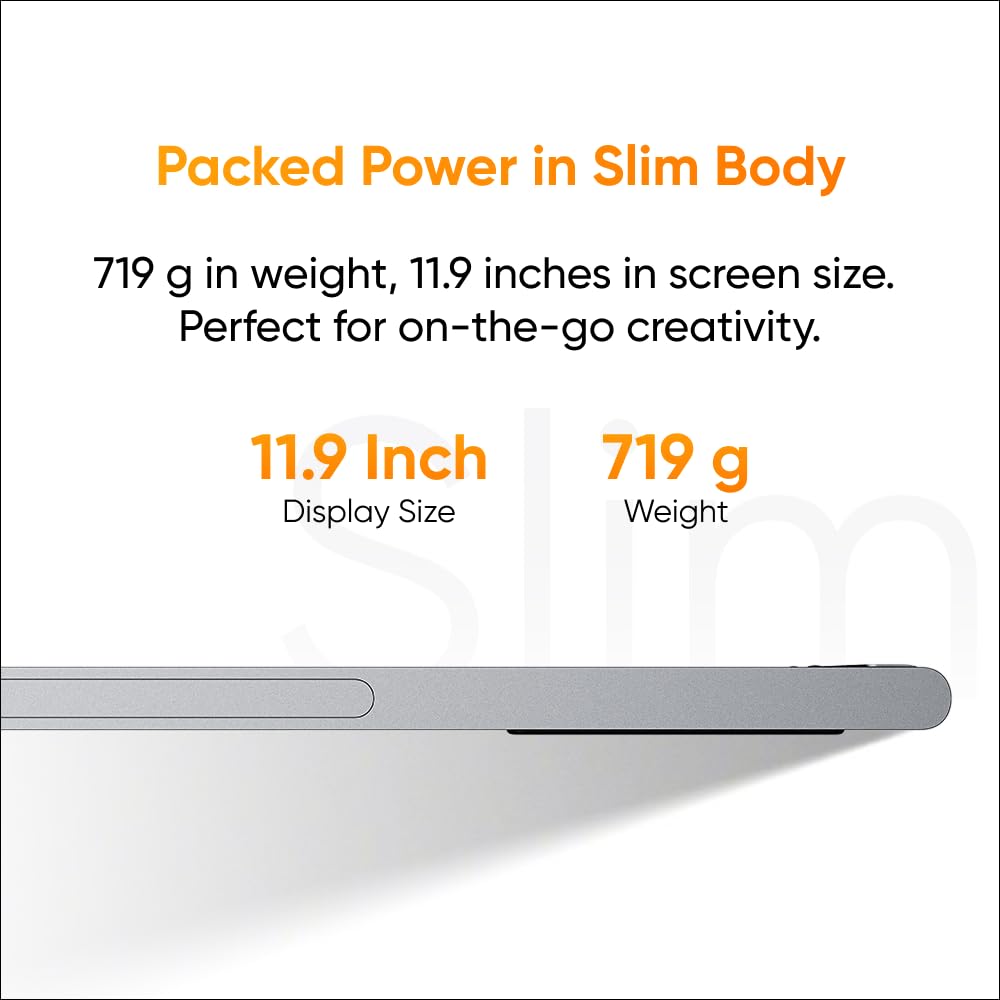 XPPen Artist 12 3rd 11.9" Drawing Tablet with Screen - 16384 Pressure X4 Chip Stylus, 99% sRGB Pro Gamut with OSD, Full-Laminated Anti-Fingerprint Etched Glass, for Android PC Professional Art