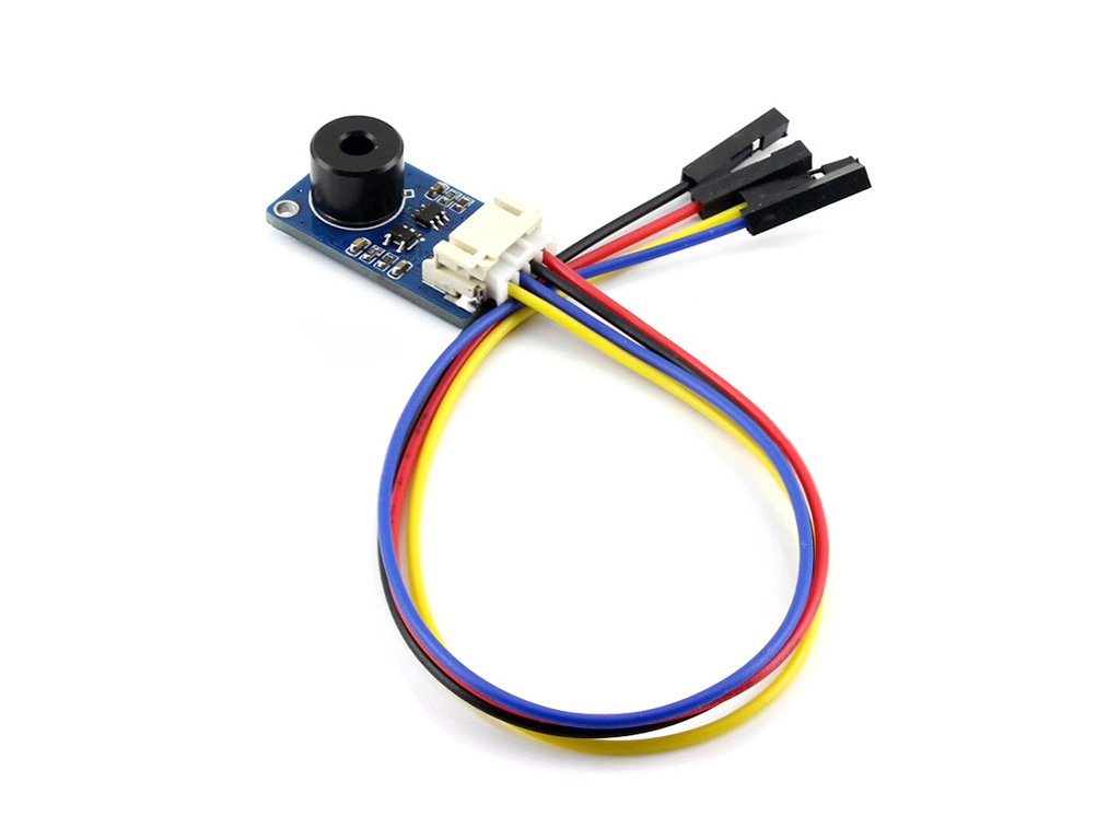 Waveshare Contact-Less Infrared Temperature Sensor High prcision High Resolution Fast Response SMBus and PWM Output Support 3.3V/5V MCU