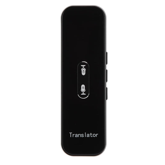 LOCADENCE Language Translator Device, Portable Instant Translator, Translator Intelligent Voice Bt Translator for Travel Business Learning (All Black)