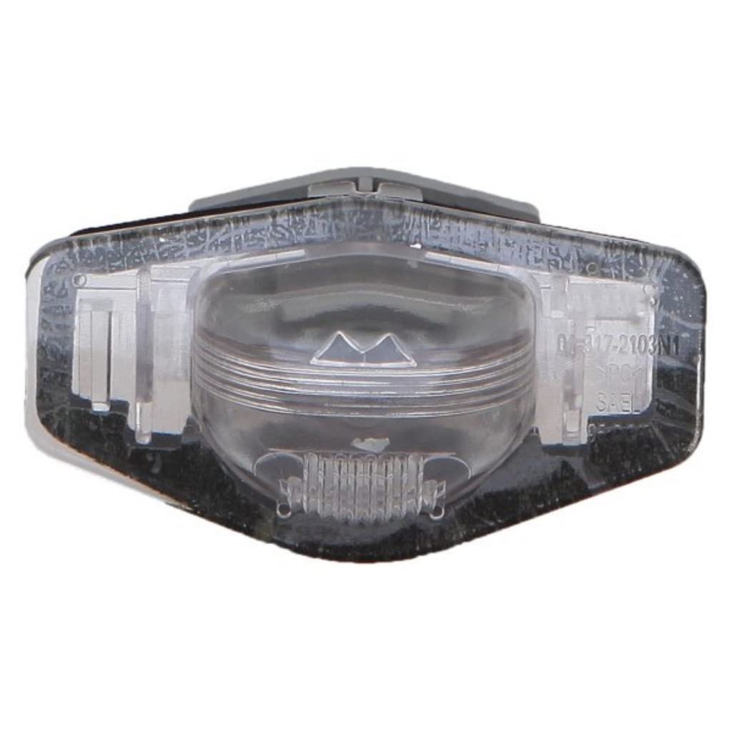 KarParts360 License Light Assembly for Honda Accord 1999-2002, Driver/Passenger Side, Clear, Model CLX-M0-317-2103N-AC-CL360A55
