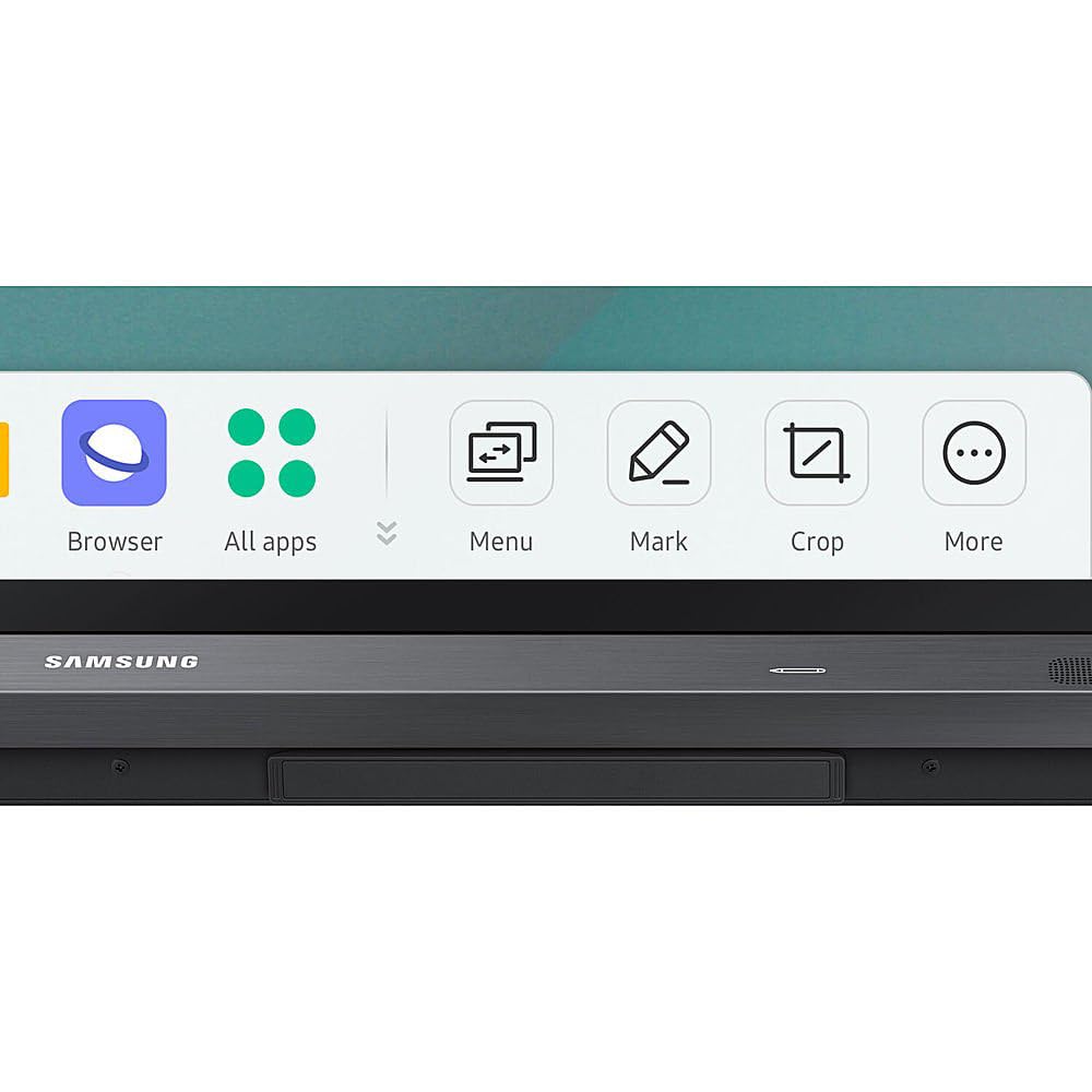 Samsung Interactive Display 2 WA86C 86 Inch Digital Android for Education and Business 4K UHD 3840x2160 with Touch Screen, Wi-Fi, HDMI, USB w/MAJ USB C Dock