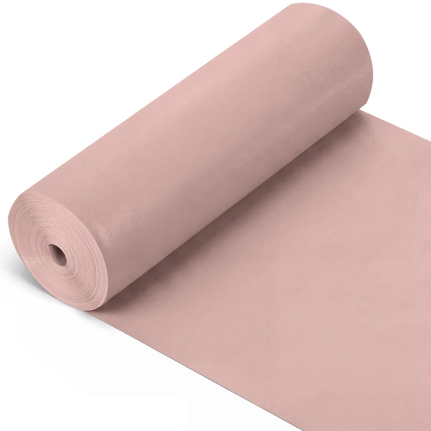 Breling 16 inch x 80 ft Fabric Bulletin Board Roll for Classroom Waterproof Non-woven Fabric Background Roll Anti-wrinkle Bulletin Board Background for Back to School Wall Decor DIY Craft(Light Mauve)