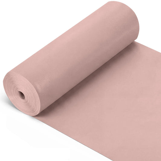 Breling 16 inch x 80 ft Fabric Bulletin Board Roll for Classroom Waterproof Non-woven Fabric Background Roll Anti-wrinkle Bulletin Board Background for Back to School Wall Decor DIY Craft(Light Mauve)
