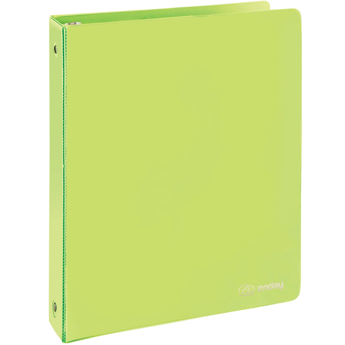 Enday 3 Ring Binder 1.5 Inch, Green Heavy Duty Three Ring Binder, 325 Sheets Capacity - 1.5 Inch Binder for Home School and Office