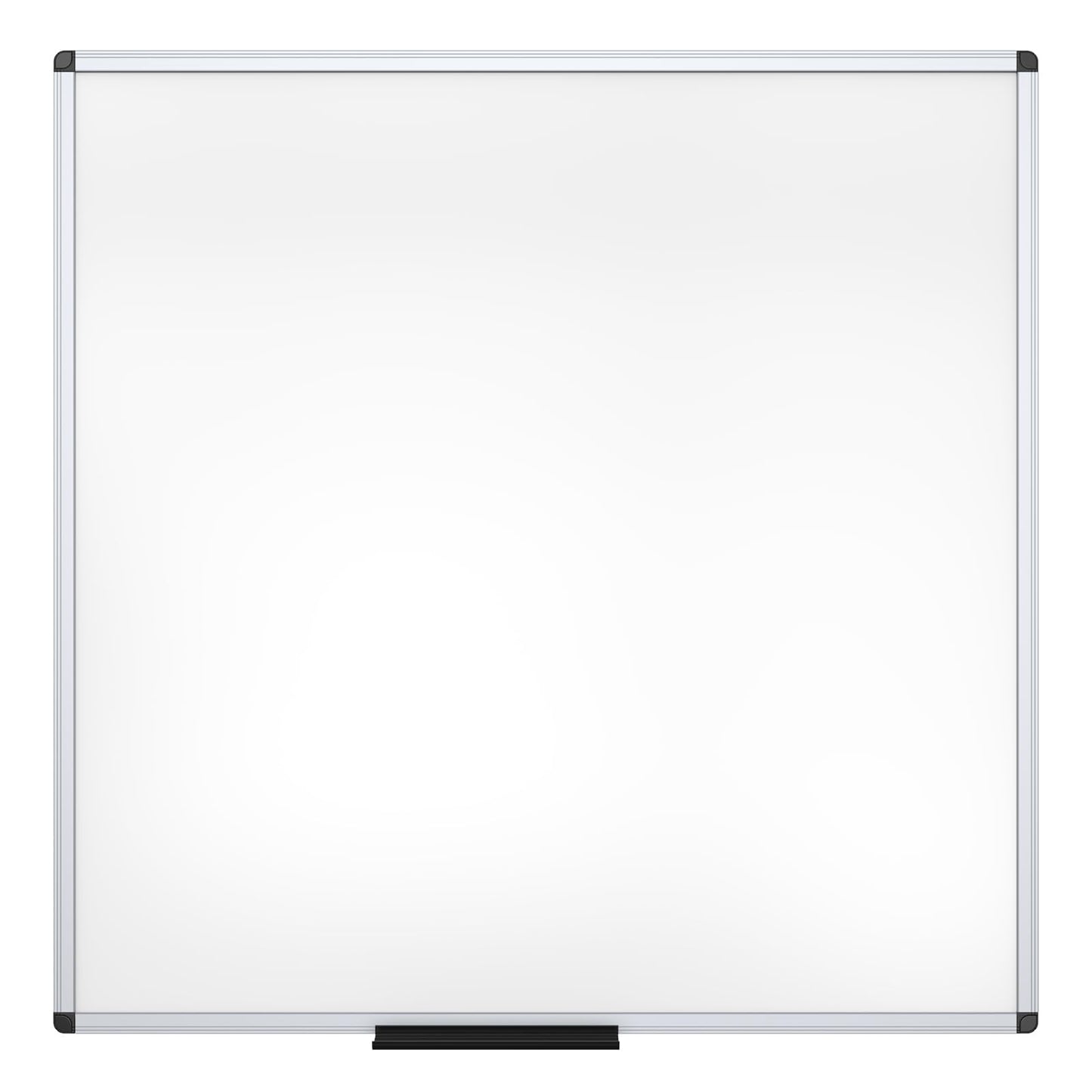 VIZ-PRO Dry Erase Board/Magnetic Whiteboard, 48 x 48 Inches, Large Wall Mounted Board for School Office and Home 4' x 4'