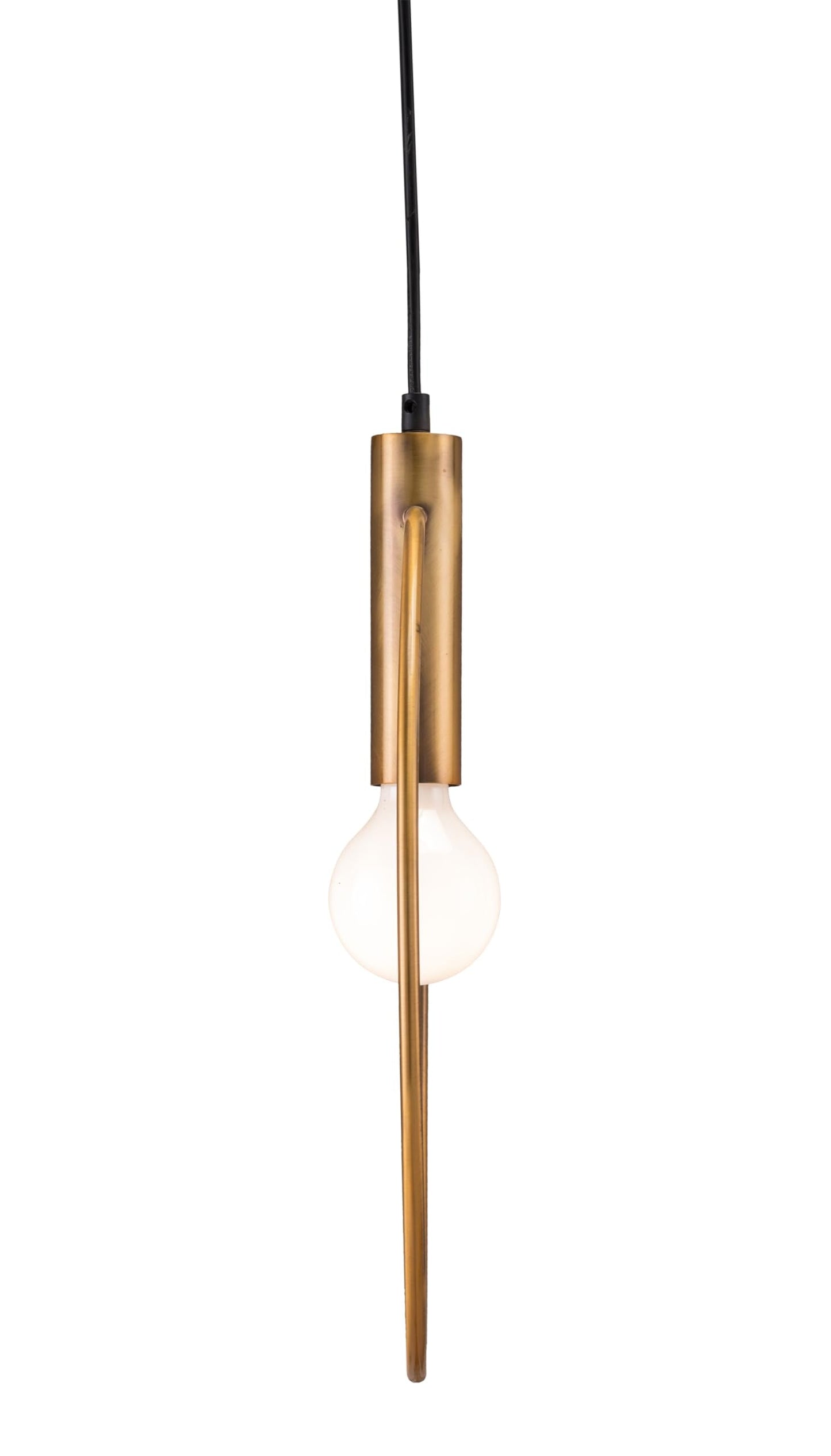 Zuo Irenza Ceiling Lamp - Brass Steel, Gold Finish, Model 56116