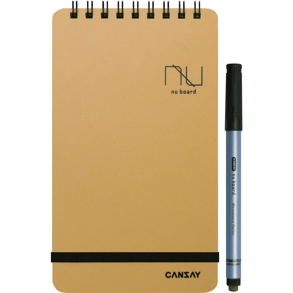 Nu Board Pocket Size ( 4.5 x 7.2 inch ) International Edition NGSHFM0Y08 Whiteboard Notebook - Dry Erase Notebook - Mini Size Reusable Notebook
