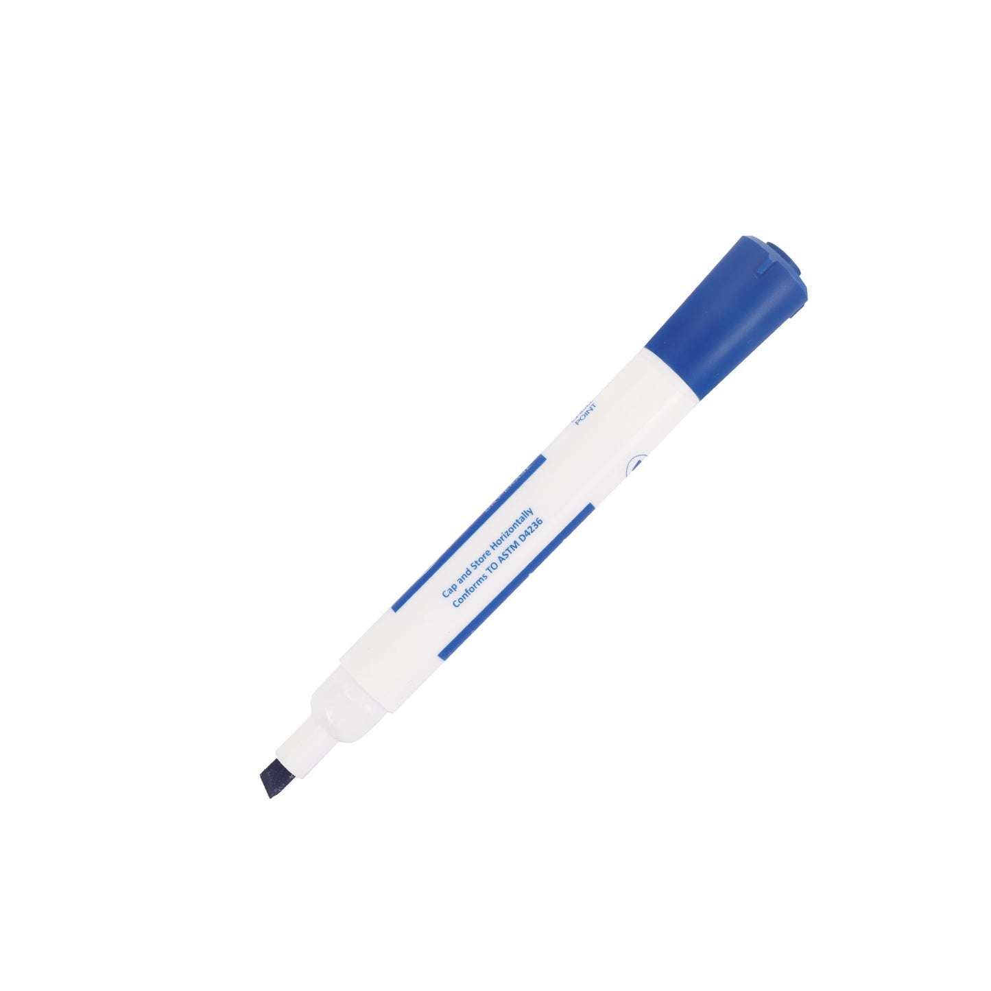 Amazon Basics Dry Erase Whiteboard Markers, Chisel Tip, Low-Odor, Blue, 24-Pack, For Drawing, Sketching and Writing
