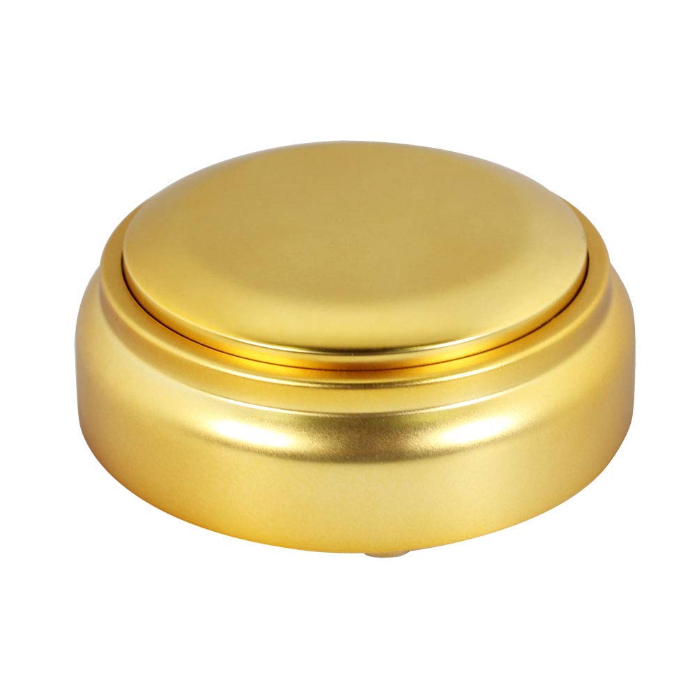Voice Recorder Button,Talking Buttons,Record Sound Button for Gift Education, Easy Button,Funny Office Gift,Funny Button,30 Second Recording,Interesting Buttons (Gold)
