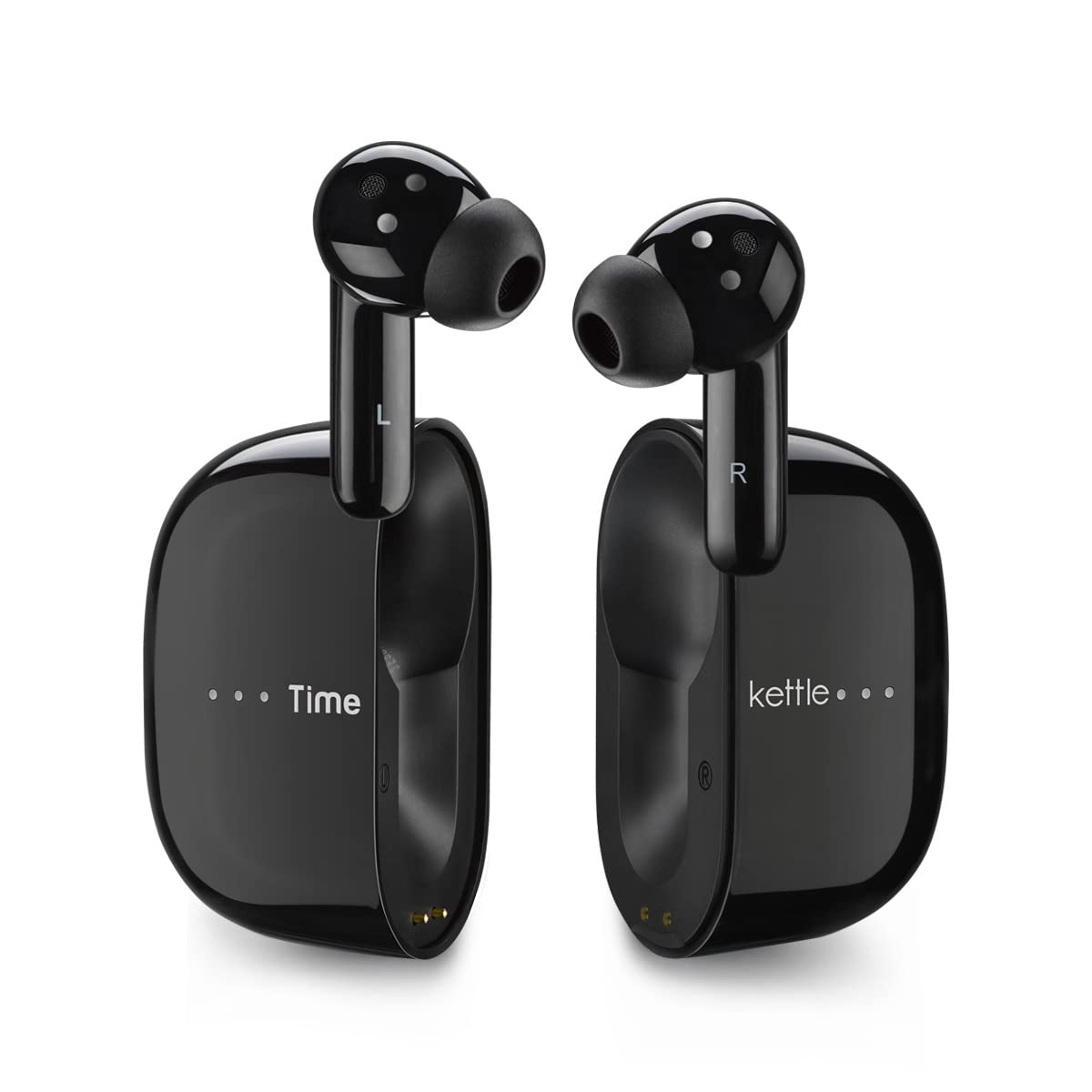 Timekettle M3 Language Translator Earbuds,Two-Way Translator Device with APP for 40 Languages Online,Voice Bluetooth Translator Earbuds,Compatible with iOS,Android (Online Version) Black