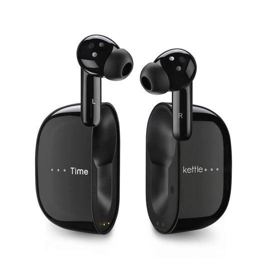 Timekettle M3 Language Translator Earbuds,Two-Way Translator Device with APP for 40 Languages Online,Voice Bluetooth Translator Earbuds,Compatible with iOS,Android (Online Version) Black