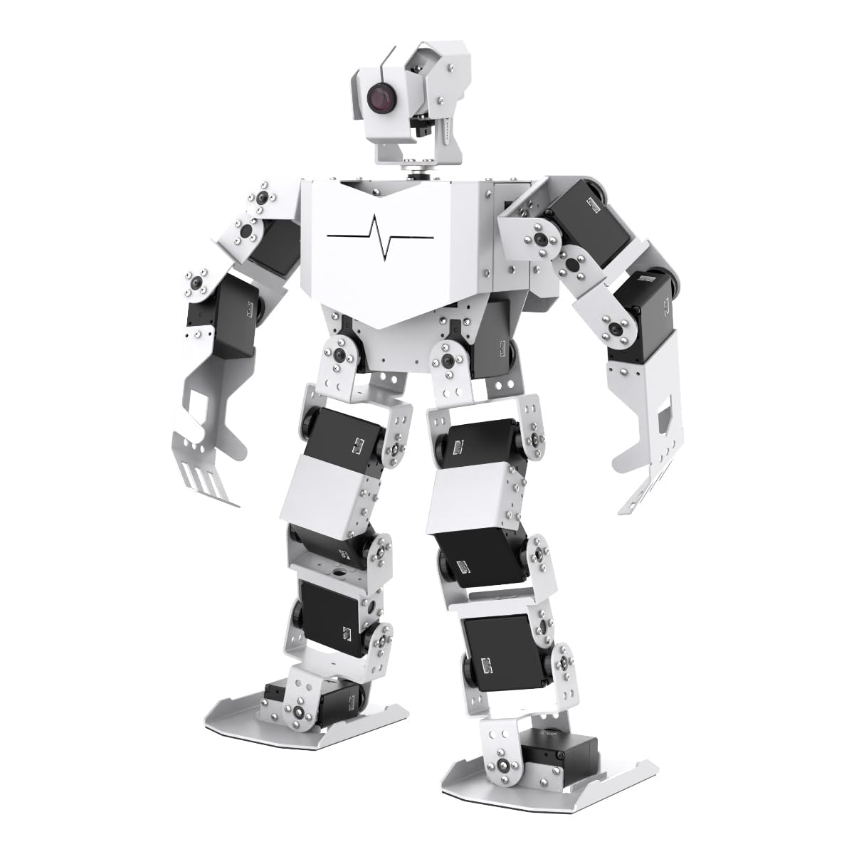 HIWONDER Humanoid Robot with ChatGPT AI Large Model Voice Control AI Vision Scene Understanding Raspberry Pi Robot Kit Python Programming for Teens Adults, TonyPi Standard Kit & RPi 5 4GB