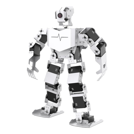 HIWONDER Humanoid Robot with ChatGPT AI Large Model Voice Control AI Vision Scene Understanding Raspberry Pi Robot Kit Python Programming for Teens Adults, TonyPi Standard Kit & RPi 5 4GB