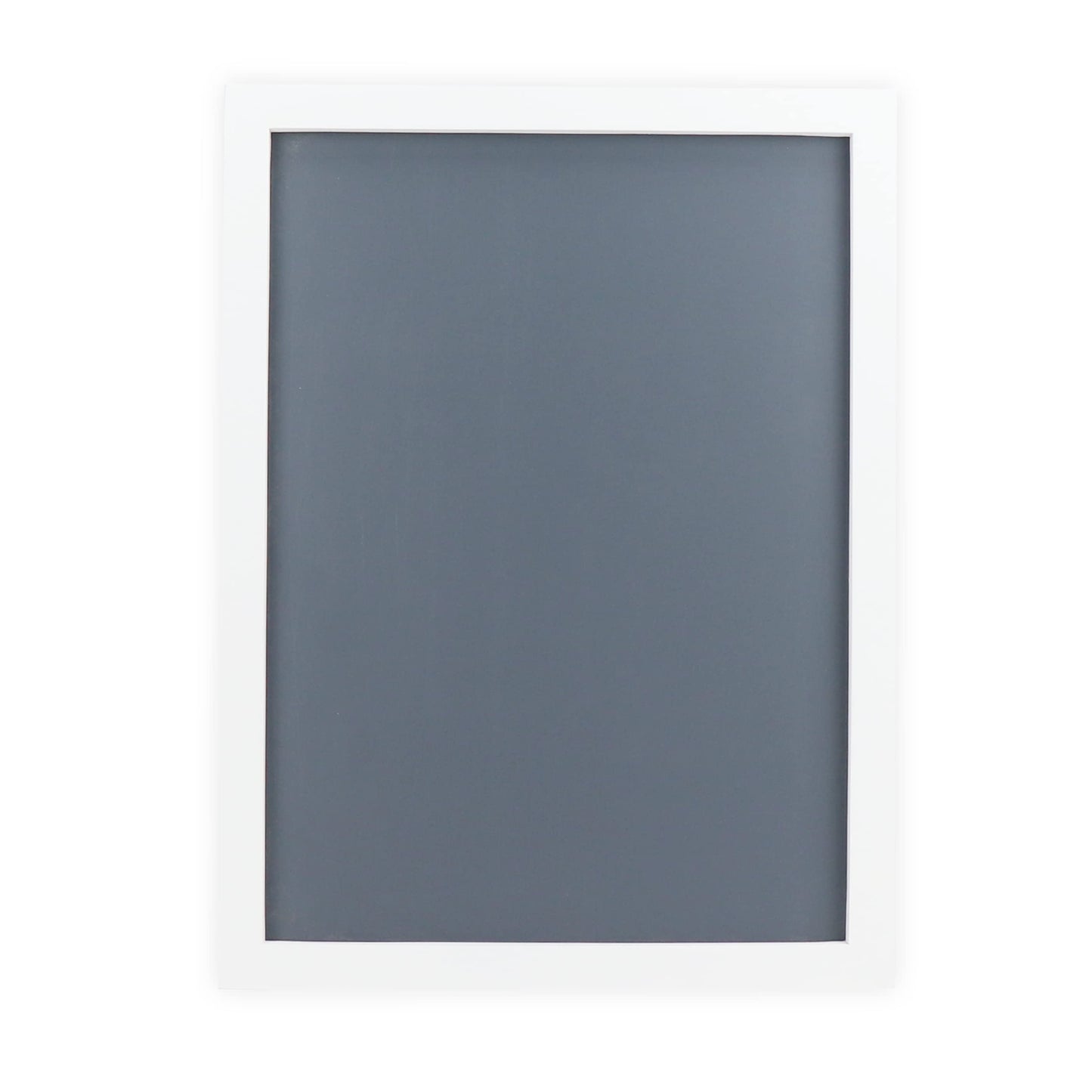 Stiles 16"x12" Magnetic Letter Board Sign - Changeable Magnet Message Board for Menu Boards, Milestones, Home Decor, Office & Baby Announcements - No Letters Included, Grey