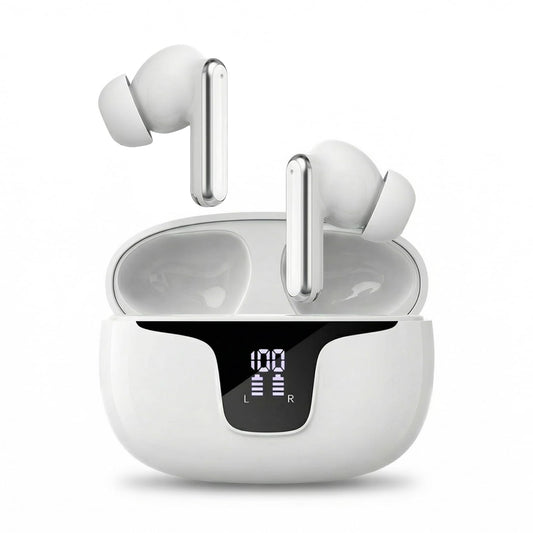 Oziral Real-Time Translation Earbuds: AI Translator with 150+ Languages, Offline Mode & Bluetooth 5.3, Supports Speaker Mode, Touch Control, AI Chat & Hi-Fi Music for Travel & Business Use