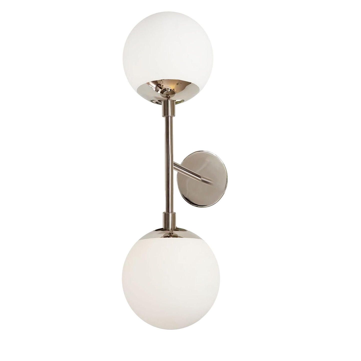 Dainolite 2 Light Wall Sconce Polished Chrome Model DAY-232W-PC Silver Finish
