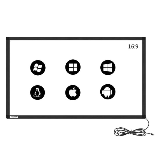 GreenTouch 40 inch Infrared Touch Overlay 10 Points IR Touch Frame with USB Interface Free-Drive Plug and Play…