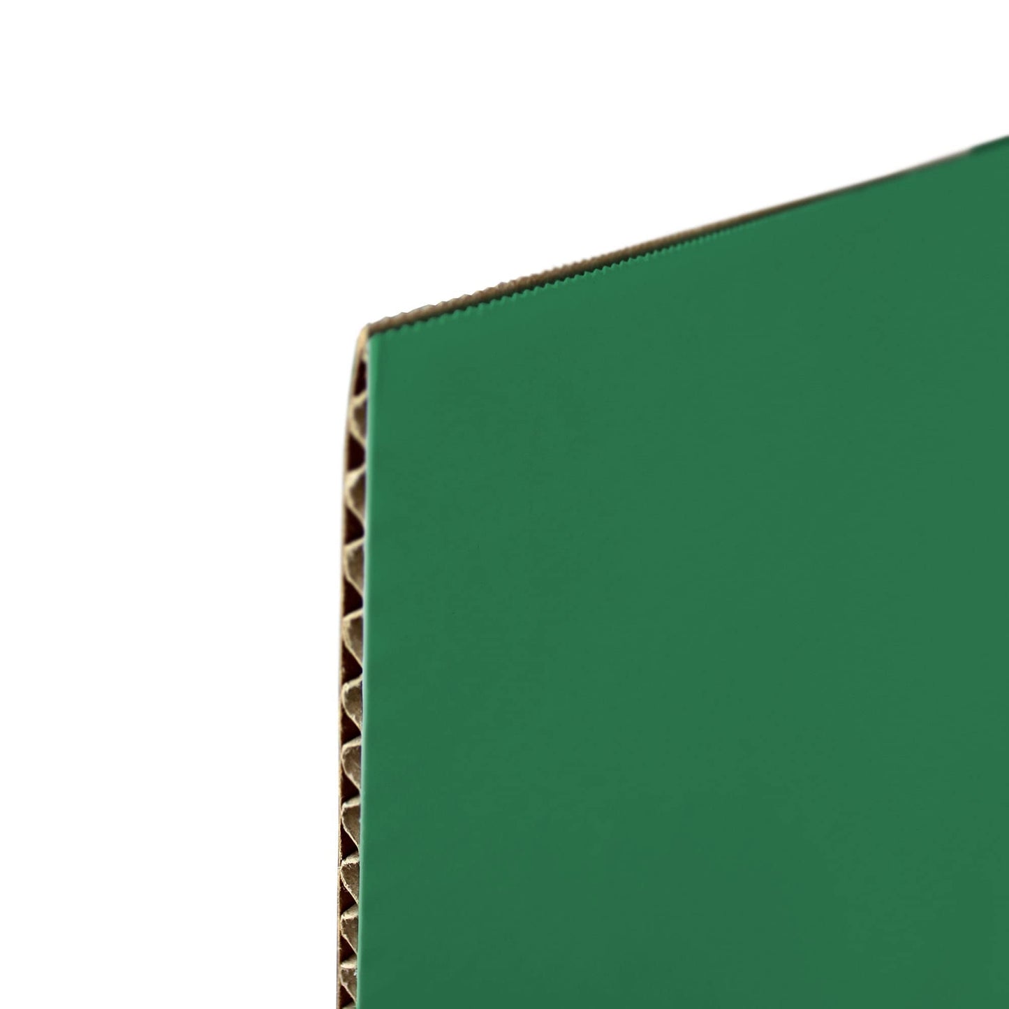 Flipside Products 36” x 48” Project Boards for Presentations, Science Fair, School Projects, Event Displays and Trifold Picture Board, Proudly Made in USA - Green - 10 Pack