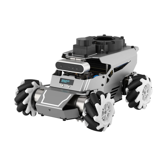 HIWONDER ROS2 Robot Car for Jetson RPi Gemini ChatGPT Large AI Models Depth Camera SLAM Mapping Autonomous Driving Programming Education 3-in-1 Chassis Car, ROSOrin Ultimate Kit & Jetson Nano 4GB