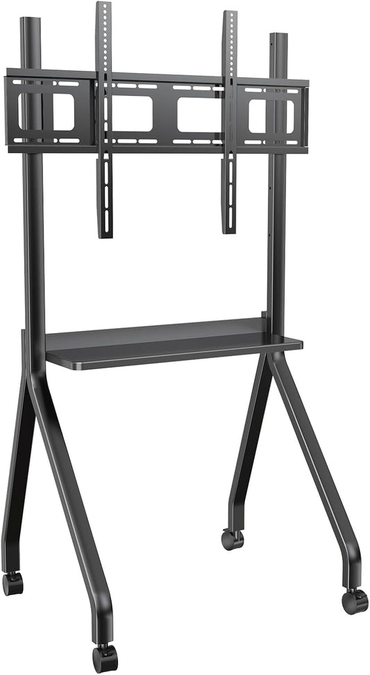 JASZDOT 55''-65'' Smart Board Stand, 4K UHD Interactive Touchscreen Whiteboard, Android 14 Wireless Smartboard for Classroom Home Office Studio