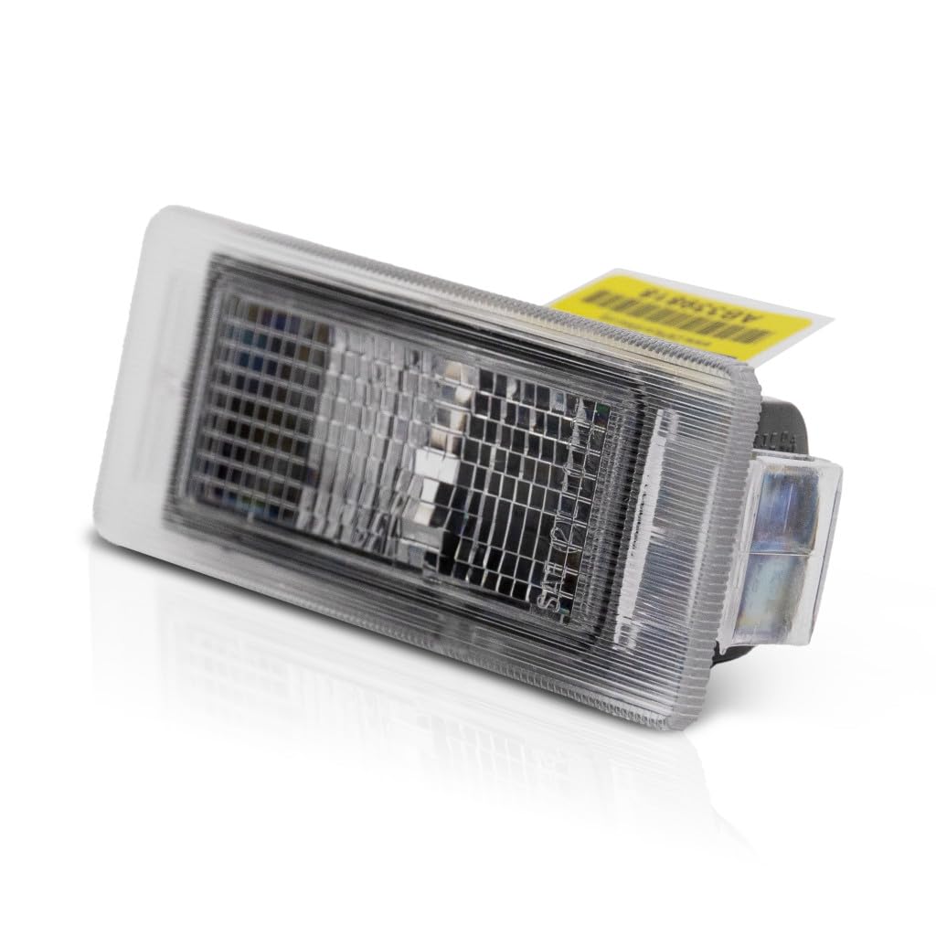 KarParts360 License Light Unit for GMC Acadia 2017-2019, Driver/Passenger Side, CAPA Certified, Model CLX-M0-332-2101N-UC-CL