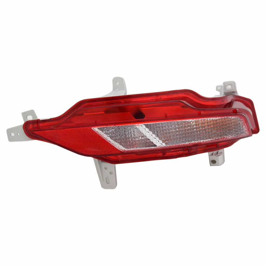 KarParts360 Back Up Tail Light for Hyundai Tucson 2022-2024, Passenger Side, Clear & Red Lens, Model CLX-M0-17-5933-00-CL360A