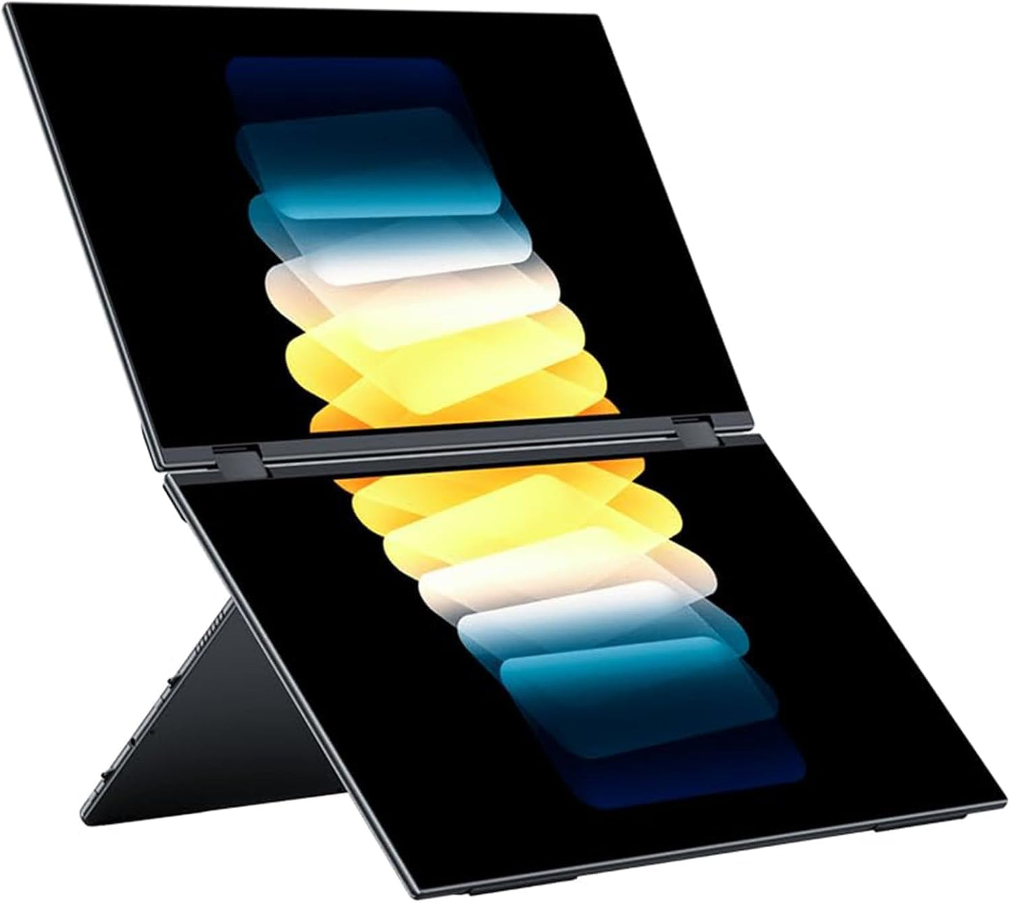 EHOMEWEI X1 Foldable Dual Screen Portable Monitor 16"×2 FHD 1920×1200 Laptop Screen Extender USB-C HDMI Plug & Play for MacBook Windows iPhone Switch PS5