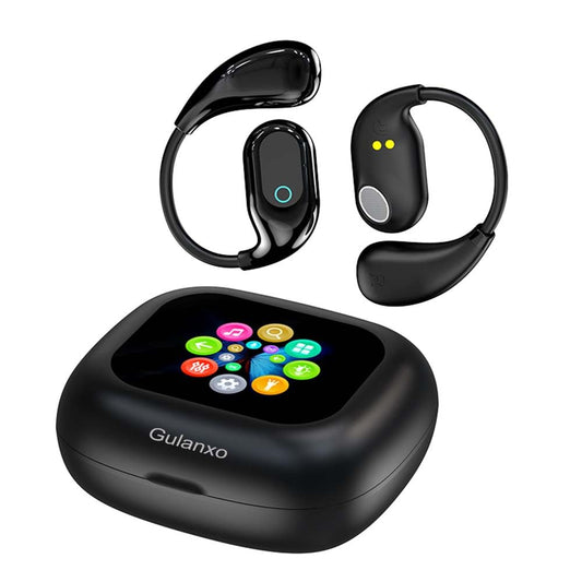AI Translation Earbuds, 166 Language Translation Headphones, Translation Headphones with LED Screen Touch for Travel, Meetings, and Learning