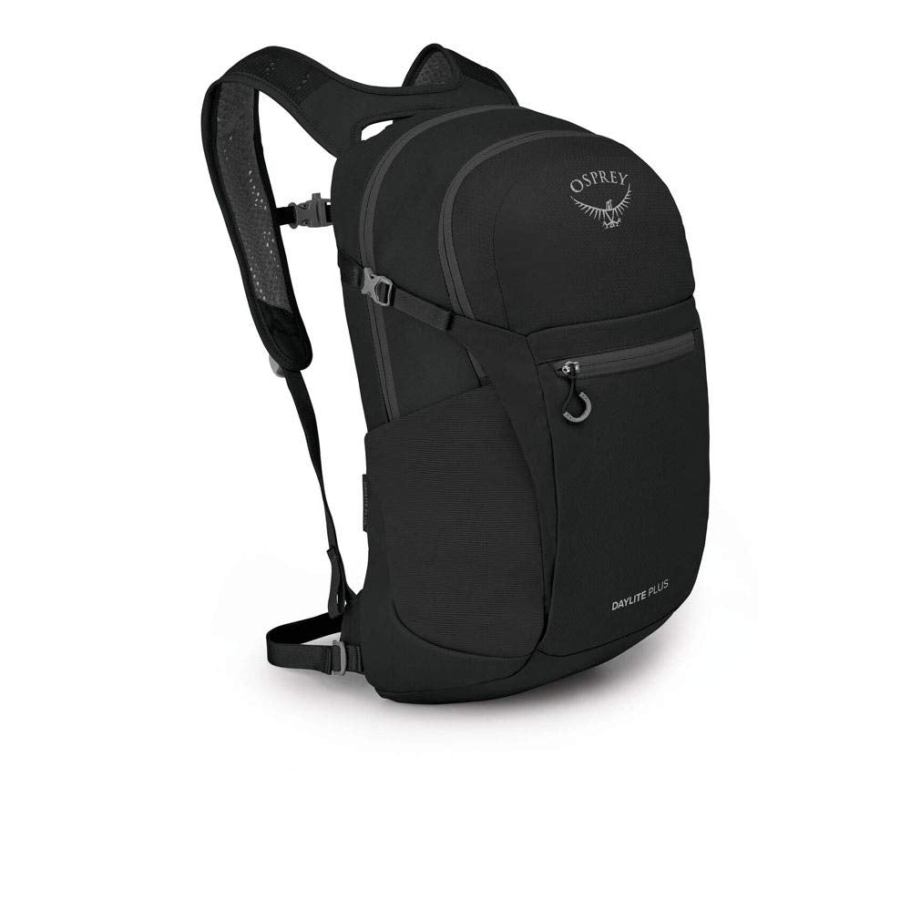 Osprey Daylite Plus Commuter Backpack – Lightweight, Everyday Pack with Laptop Sleeve and Water Bottle Pockets – Ideal for Work, School, and Travel with Versatile Storage Options, Black