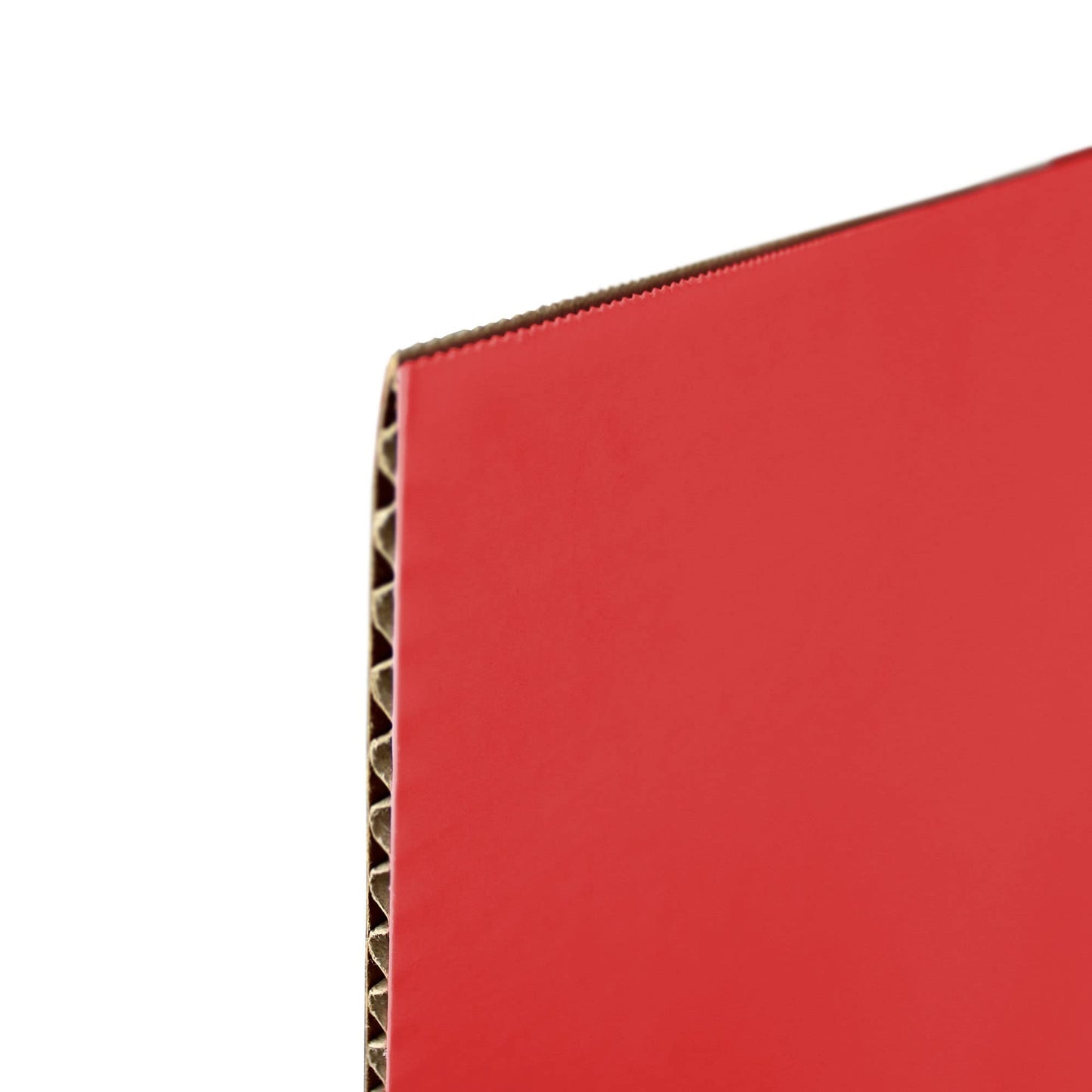 Flipside Products 36” x 48” Project Boards for Presentations, Science Fair, School Projects, Event Displays and Trifold Picture Board, Proudly Made in USA - Red - 10 Pack