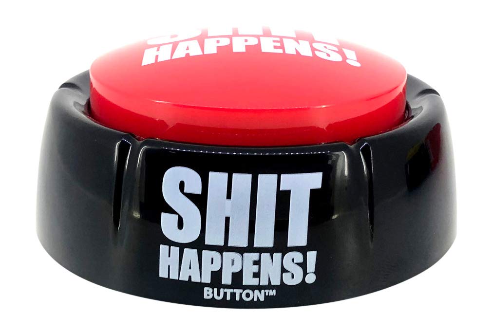 Talkie Toys Products Shit Happens Button