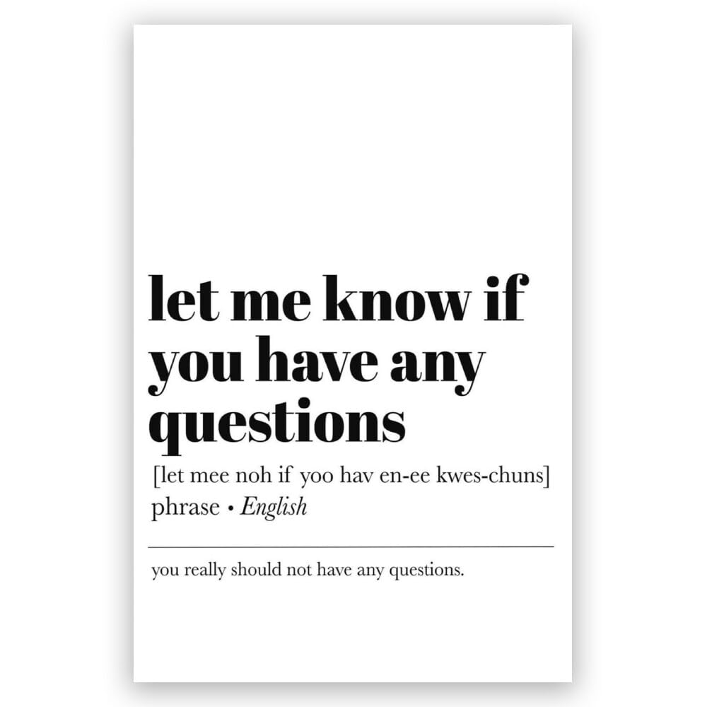 Generic Inspirational Phrases Wall Art Prints for Women - Inspirational Sayings Quote Poster - Home Office Cubicle Decor - 8x12in Unframed, style-2