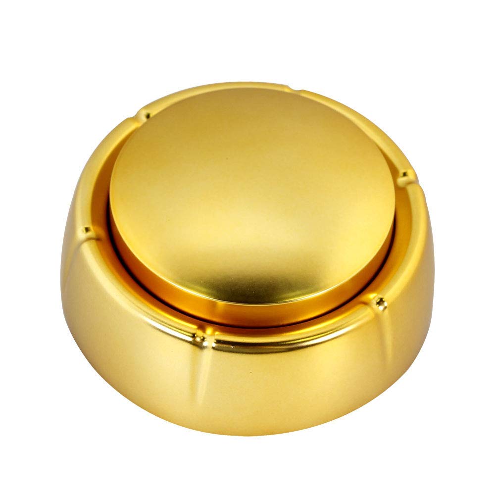 Talking Buttons,Voice Recorder Button,30 Second Recording,Talking Buttons,Record Sound Button for Gift Education, Easy Button,Funny Office Gift,Interesting ButtonsIncludes (Gold)