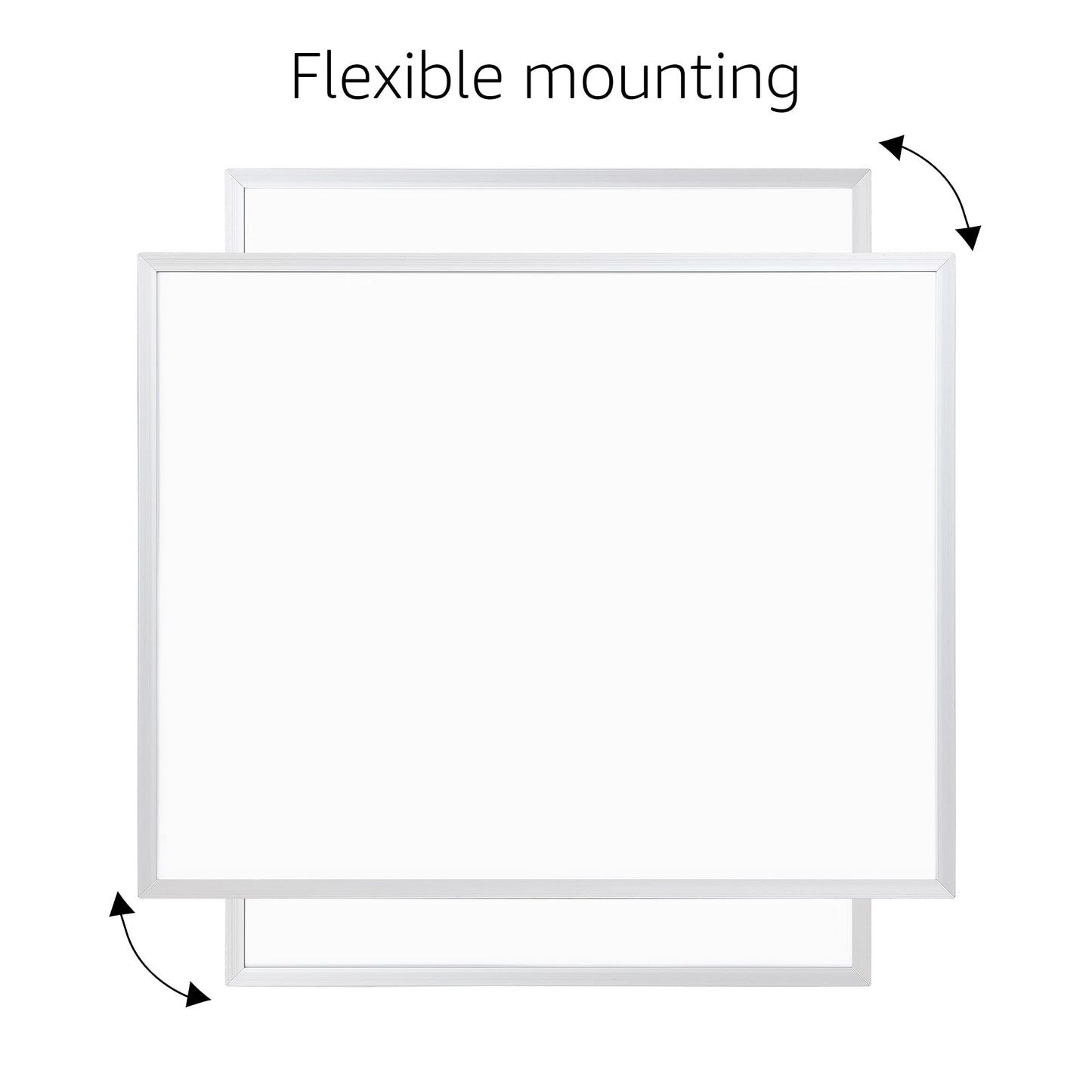 Amazon Basics Small Dry Erase Whiteboard, Magnetic Bulletin Board, with Marker and Magnets, 11"W x 14"H, Aluminum Frame