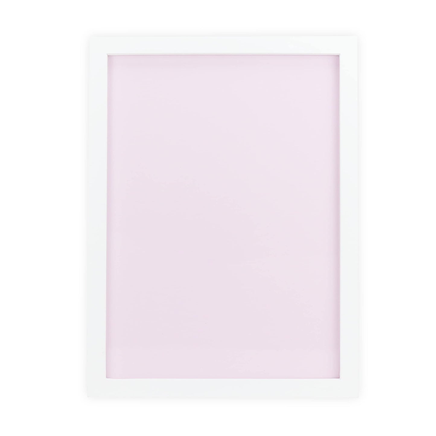 Stiles 16"x12" Magnetic Letter Board Sign - Changeable Magnet Message Board for Menu Boards, Milestones, Home Decor, Office & Baby Announcements - No Letters Included, Pink