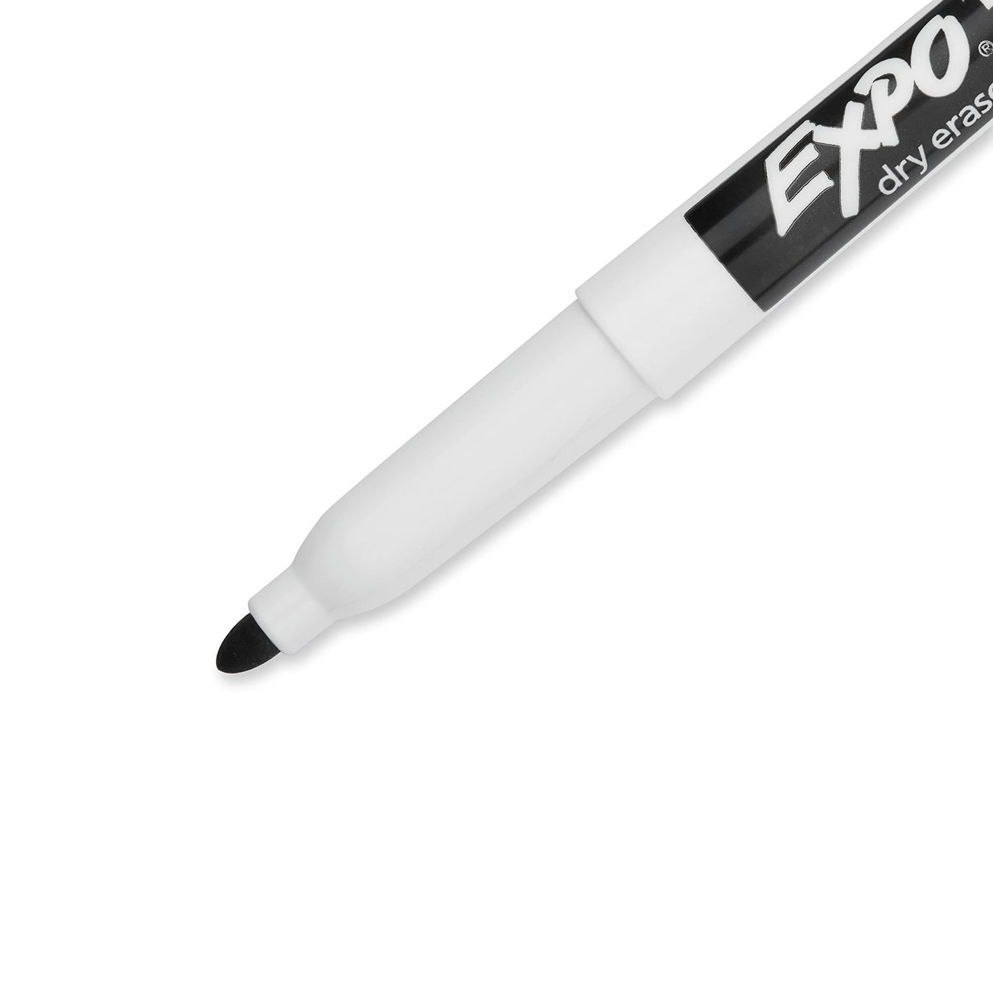 EXPO Dry Erase Markers, Low Odor Ink, Black, Fine Tip, 36 Count - Easily Erases, Ideal for Classroom, Home, Office, Back to School, Teacher Supplies, Pack of 6