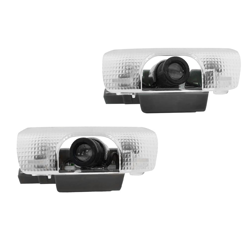 akarin 2 PCS LED Car Door Logo Lights Projector for Sienna 2021-present Aluminum Puddle Lamp