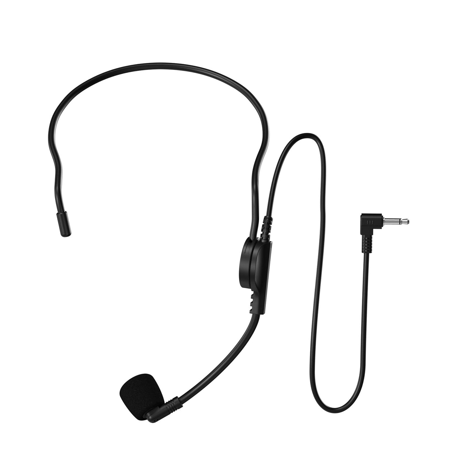 7RYMS WA1(SE) Portable Voice Amplifier for Teachers with Wired Headset Microphone,Mini Speaker Microphone for Classroom,Speech,Training Outdoor,Speaker Megaphone with Noise Canceling, 23H Workin-Black