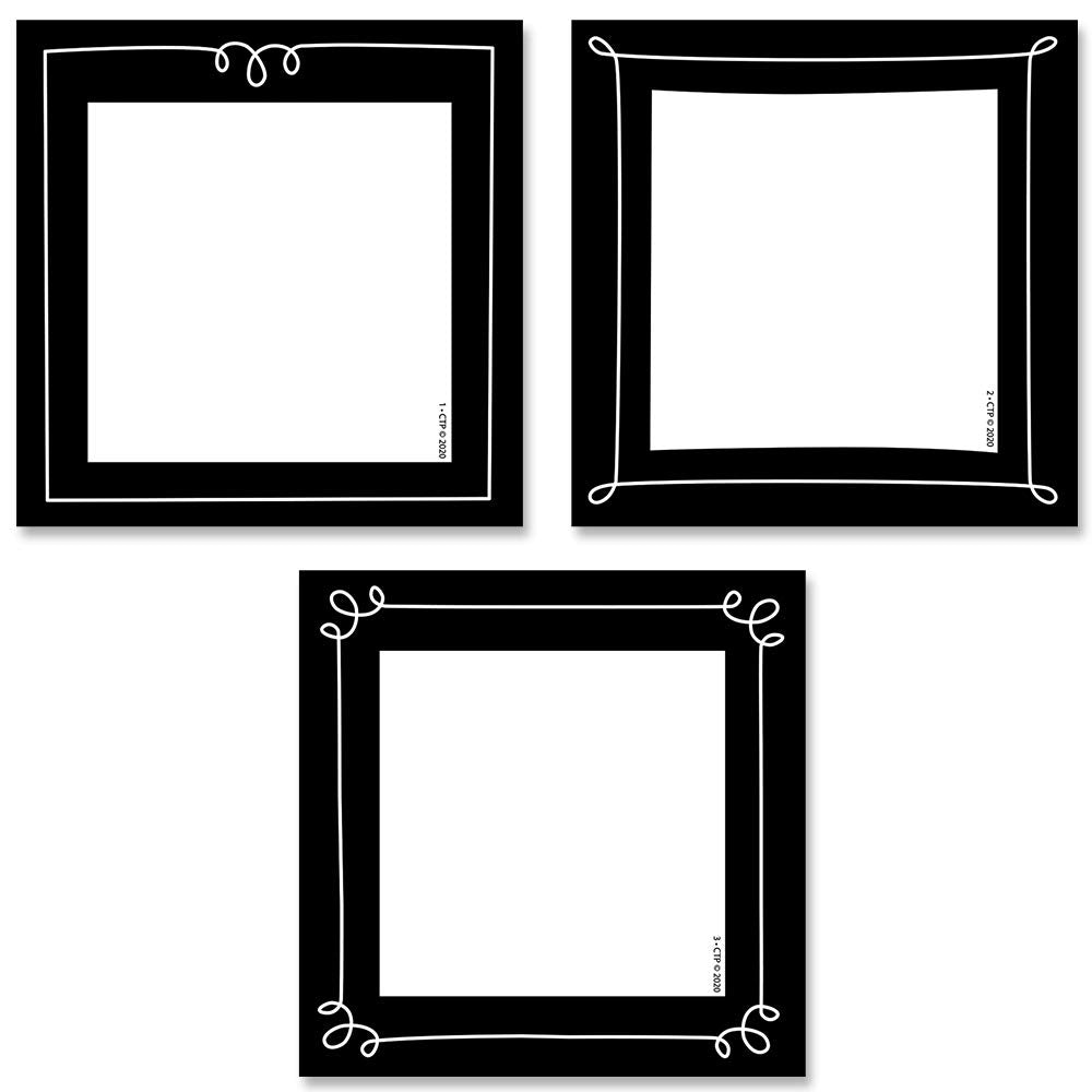 Creative Teaching Press Core Decor Doodle Loops 3" Designer Cut-Outs (10162)