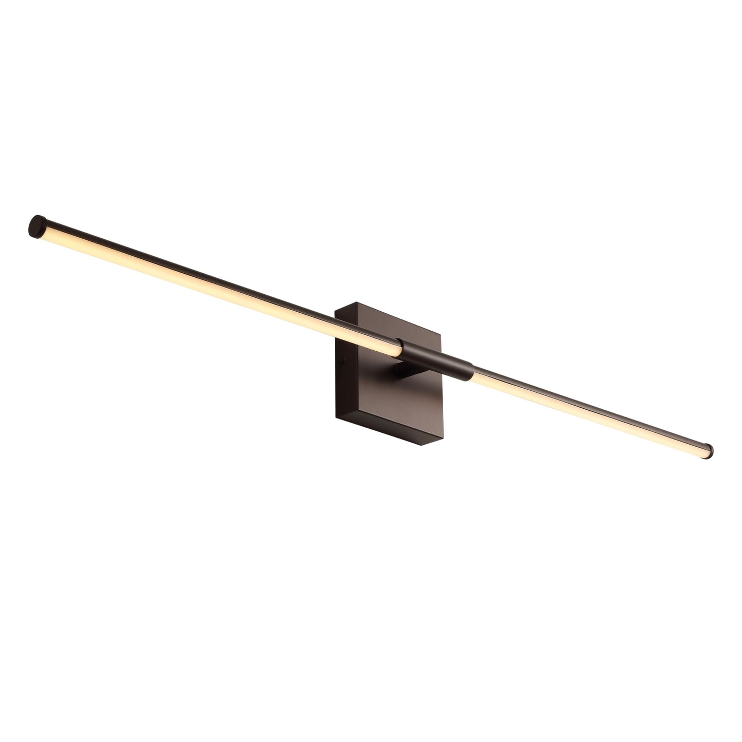 JONATHAN Y Wall Sconce, Modern Minimalist, Dimmable LED, 32in, Metal, Oil Rubbed Bronze, Model JYL7040D