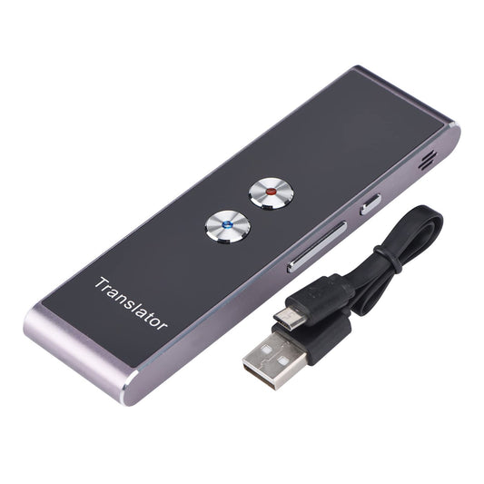 Language Translator Device, Portable Smart Two Way Voice Translator in Real Time, Bluetooth Multi Language Electronic Foreign Language Translators Pocket Translator for Learning