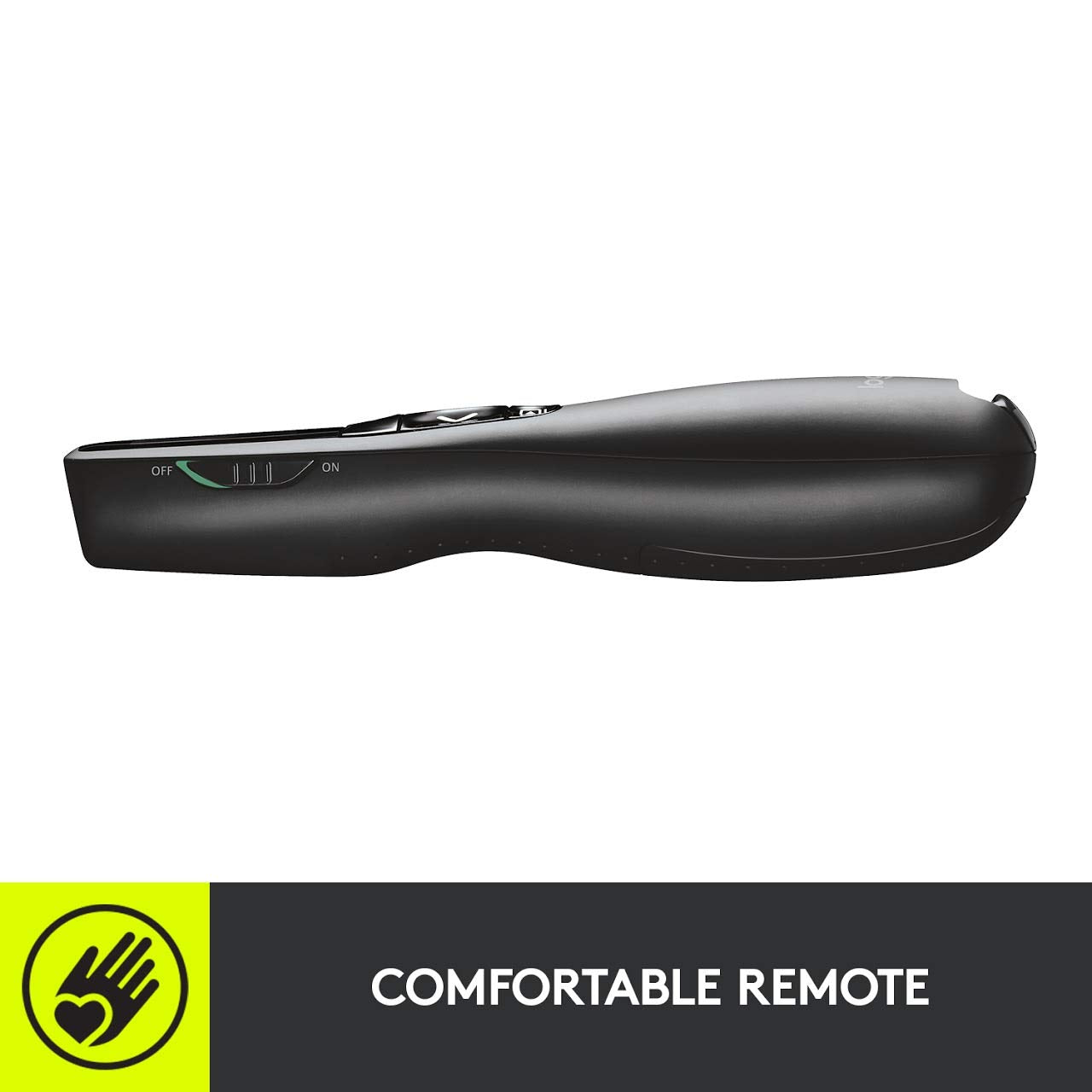 Logitech Wireless Presenter R800, PowerPoint Clicker with Green Laser Pointer, Wireless Presentation Clicker Remote