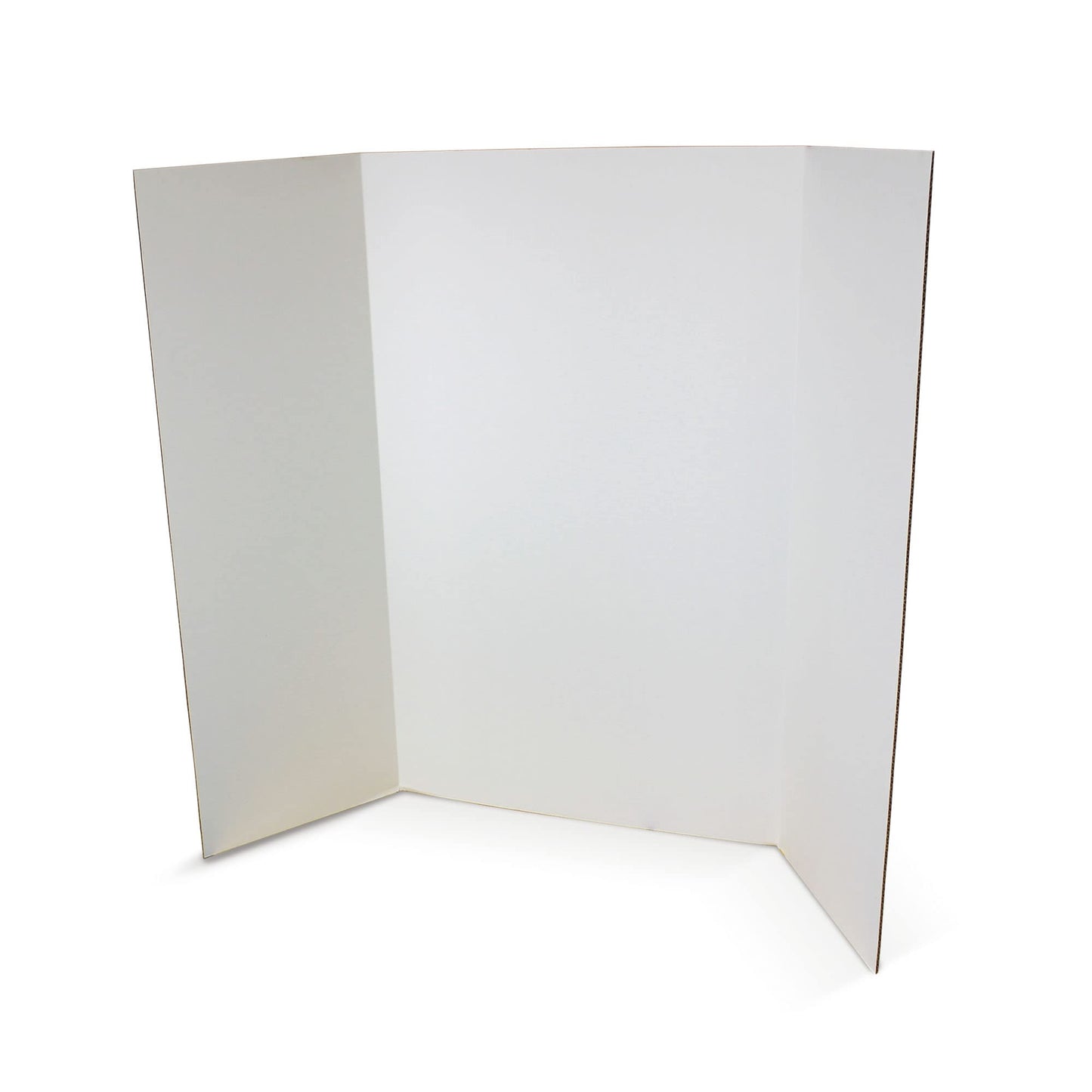Flipside Products 36” x 48” Project Boards for Presentations, Science Fair, School Projects, Event Displays and Trifold Picture Board, Proudly Made in USA - White - 4 Pack